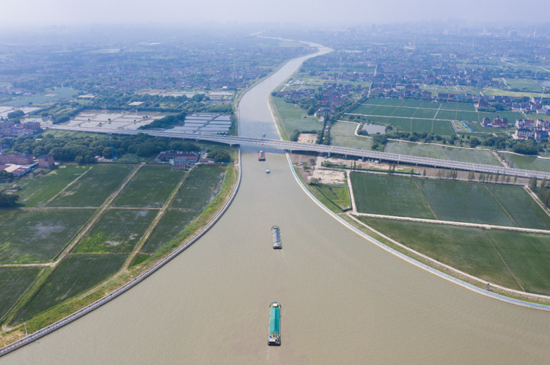 2nd channel of grand canal's hangzhou section now navigable