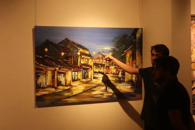 asian oil painters invitational exhibition opens in hangzhou