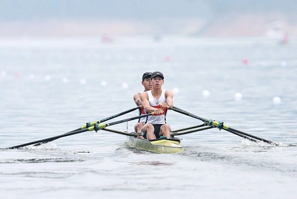 national rowing championships and paris olympics qualifiers open at qiandao lake