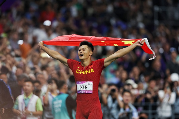 chinese sprinter xie zhenye sets season-best in pre-olympic 100m race