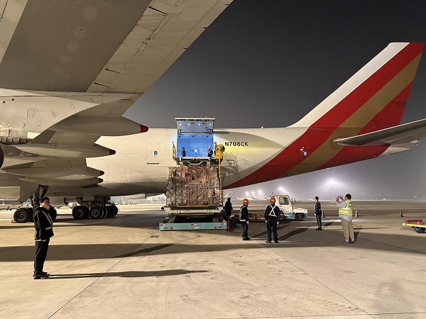 hangzhou-los angeles cargo flight opens