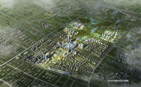 hangzhou plans cloud city to strengthen western area