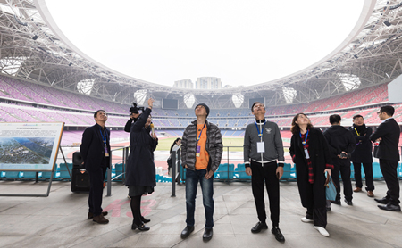 cultural figures seek musical inspiration for the 2022 asian games