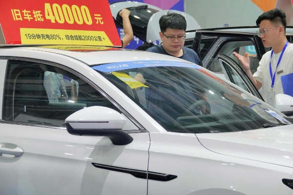 china sees more auto trade-ins on policy support